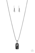 Load image into Gallery viewer, “Cosmic Curator” Black Necklace Earring Set - Paparazzi Accessories