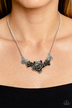 Load image into Gallery viewer, Paparazzi “Botanical Breeze” Silver Necklace Earring Set