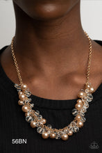 Load image into Gallery viewer, Paparazzi “Pardon My FRINGE” Brown Necklace Earring Set - Cindysblingboutique