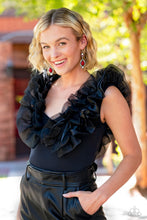 Load image into Gallery viewer, Paparazzi “SELFIE-Esteem” Red Dangle Earrings - Paparazzi Accessories