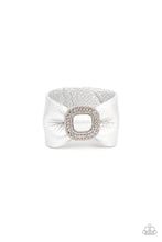Load image into Gallery viewer, Paparazzi “Lights, SELFIE, Action!” Silver Snap Bracelet - Cindysblingboutique