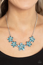 Load image into Gallery viewer, Paparazzi “Garden Daydream” Blue Necklace Earring Set - Paparazzi Accessories