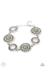 Load image into Gallery viewer, Paparazzi “Coastal Charmer” Green Adjustable Clasp Bracelet - Paparazzi Accessories