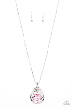 Load image into Gallery viewer, Paparazzi “Spun Sparkle” Pink Necklace Earring Set