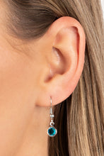 Load image into Gallery viewer, Paparazzi “Carefree Charmer” Blue Necklace Earrings Set - Paparazzi Accessories