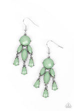Load image into Gallery viewer, Paparazzi “Summer Feeling” Green Dangle Earrings - Paparazzi Accessories
