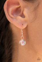 Load image into Gallery viewer, Paparazzi “Deep Space Diva” Copper Necklace Earring Set - Paparazzi Accessories