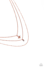 Load image into Gallery viewer, Paparazzi “Trendy Twinkle” Copper Necklace Earring Set - Paparazzi Accessories