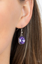 Load image into Gallery viewer, Paparazzi “Best Decision Ever” Purple Necklace Earring Set - Paparazzi Accessories