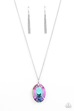 Load image into Gallery viewer, Paparazzi “Celestial Essence” Purple Necklace Earring Set - Paparazzi Accessories
