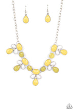 Load image into Gallery viewer, Paparazzi “Midsummer Meadow” Yellow Necklace Earring Set - Paparazzi Accessories