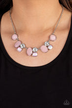 Load image into Gallery viewer, Paparazzi “Fantasy World” Pink Necklace Earring Set - Paparazzi Accessories