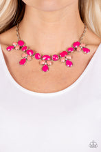 Load image into Gallery viewer, Paparazzi “Midsummer Meadow” Pink Necklace Earring Set - Paparazzi Accessories