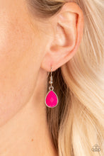 Load image into Gallery viewer, Paparazzi “Midsummer Meadow” Pink Necklace Earring Set - Paparazzi Accessories