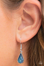 Load image into Gallery viewer, “Everglade Escape” Blue Necklace Earring Set - Paparazzi Accessories