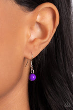 Load image into Gallery viewer, Paparazzi “Polished Parade” Purple Necklace Earring Set - Paparazzi