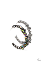 Load image into Gallery viewer, “New Age Nostalgia”  Multi Oil Spill Hoop Earrings - Paparazzi