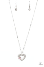Load image into Gallery viewer, Paparazzi “Bedazzled Bliss” Pink Necklace Earring Set - Paparazzi Accessories