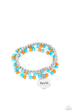 Load image into Gallery viewer, Paparazzi Vintage “Fashionable Faith" Multi Stretch Bracelet Set - Paparazzi Accessories