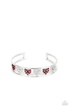 Load image into Gallery viewer, “Decadent Devotion” Red Cuff Bracelet - Paparazzi Accessories