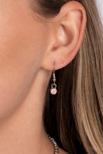 Load image into Gallery viewer, Paparazzi “Pearly Pond” Pink Necklace Earring Set - Paparazzi Accessories