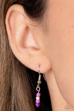 Load image into Gallery viewer, Paparazzi “Happy Looks Good on You” Purple Necklace Earring Set - Cindysblingboutique