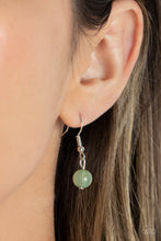 Load image into Gallery viewer, Paparazzi “Polished Parade” Green Necklace  Earring Set - Paparazzi Accessories