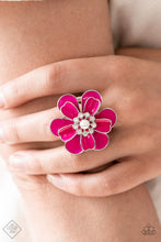 Load image into Gallery viewer, Paparazzi “Budding Bliss” Pink Stretch Ring
