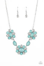 Load image into Gallery viewer, Paparazzi “Your Chariot Awaits” Blue Necklace Earring Set - Paparazzi Accessories