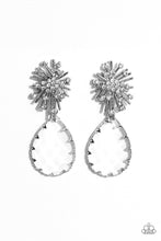 Load image into Gallery viewer, Paparazzi “Stellar Shooting Star” White Post Earrings