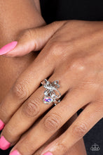 Load image into Gallery viewer, Paparazzi “Flawless Flutter” Multi Stretch Ring - Paparazzi Accessories