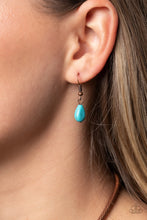 Load image into Gallery viewer, Paparazzi “Riverside Relic” Copper Necklace Earring Set - Paparazzi Accessories