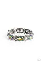 Load image into Gallery viewer, “Dancing Diva” Multi Oil Spill Stretch Bracelet - Paparazzi Accessories