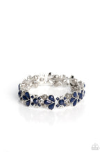 Load image into Gallery viewer, Paparazzi “Teasing Torrent” Blue Stretch Bracelet - Paparazzi Accessories