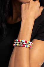 Load image into Gallery viewer, Paparazzi “The Candy Man Can” Multi Stretch Bracelet Set
