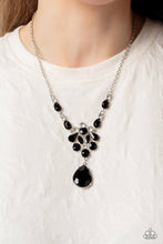 Load image into Gallery viewer, Paparazzi “TWINKLE of an Eye” Black Necklace Earring Set - Paparazziiaccessores