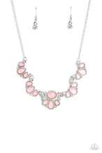 Load image into Gallery viewer, Paparazzi “Dancing Dimension” Pink Necklace Earring Set - Paparazzi Accessories