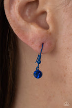 Load image into Gallery viewer, Paparazzi Life of the Party “Emerald City Couture” Blue Necklace Earring Set - Paparazzi Accessories