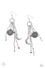 Load image into Gallery viewer, Paparazzi “Esteemed Explorer” Purple Dangle Earrings - Paparazzi Accessories