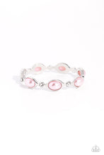 Load image into Gallery viewer, Paparazzi “Are You Gonna Be“ My PEARL  Pink Hinged Bracelet
