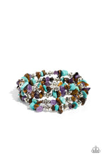 Load image into Gallery viewer, Paparazzi “Stacking Stones” Brown Coil Wrap Bracelet
