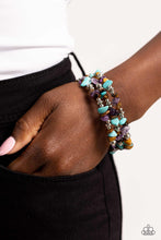 Load image into Gallery viewer, Paparazzi “Stacking Stones” Brown Coil Wrap Bracelet