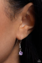 Load image into Gallery viewer, Paparazzi “Childhood Charms” Purple Necklace Earring Set