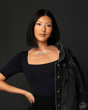 Load image into Gallery viewer, Paparazzi “FLARE to be Different” Black Necklace Earring Set - Paparazzi Accessories