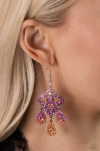 Load image into Gallery viewer, Paparazzi “Chandelier Command” Multi Dangle Earrings - Paparazzi Accessories