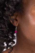 Load image into Gallery viewer, “Flirting Ferris Wheel” Pink Necklace Earring Set - Paparazzi Accessories