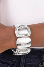 Load image into Gallery viewer, Paparazzi “Refined Radiance” White Stretch Bracelet - Paparazzi Accessories