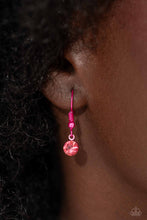 Load image into Gallery viewer, Paparazzi “Fascinating Flyer” Pink Necklace Earring Set
