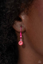 Load image into Gallery viewer, Paparazzi “Fascinating Flyer” Pink Necklace Earring Set - Paparazzi Accessories