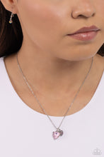 Load image into Gallery viewer, Paparazzi “Devoted Delicacy” Pink Necklace Earring Set - Paparazzi Accessories